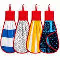 Gravon Set of Hanging Kitchen Towels – Soft & Absorbent Hand Towels for Kitchen & Home